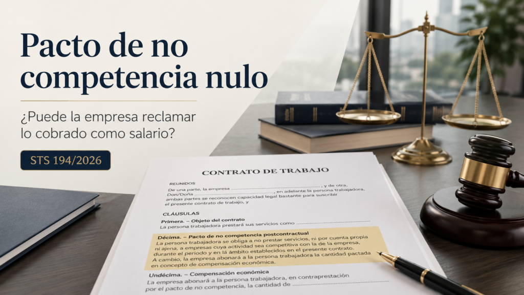 Pacto de no competencia