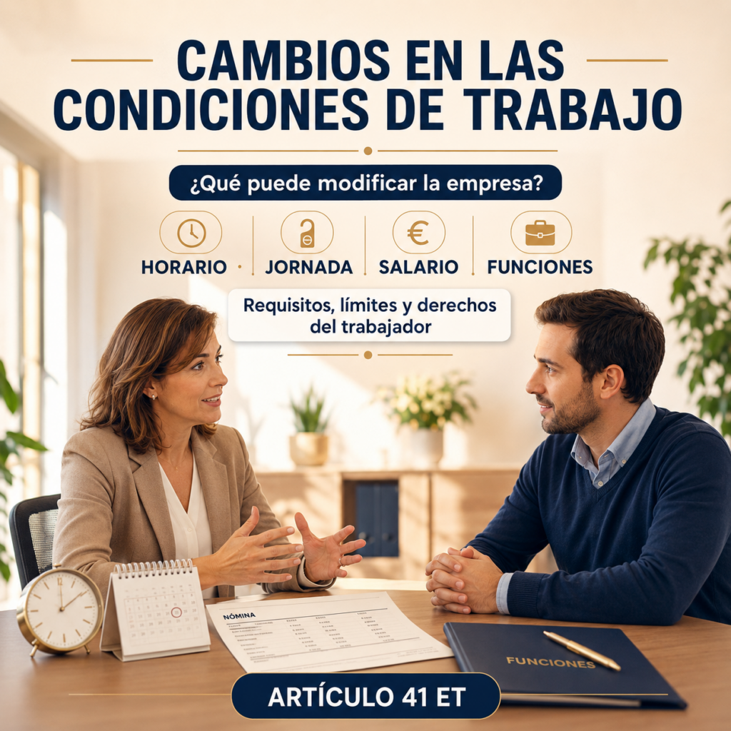 Condiciones de trabajo