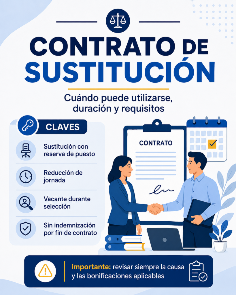 Contrato de sustitucion