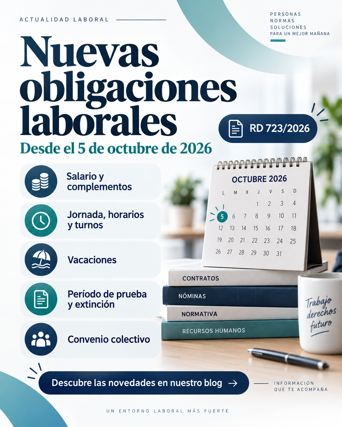 Nuevas obligaciones laborales en contratos